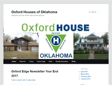 Tablet Screenshot of oxfordhouseok.org